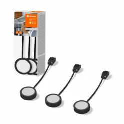 Undercabinet Luminaire sous meuble Luminaires Ledvance LED Noir, 1 lumière