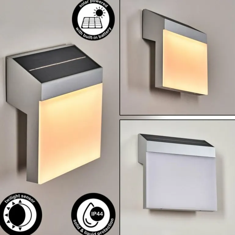 Vanhaniemi Lampe murale d´extérieur LED Gris, Blanc, 1 lumière