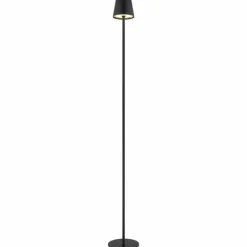 Vannie Lampadaire Luminaires Globo Lighting LED Noir, 1 lumière