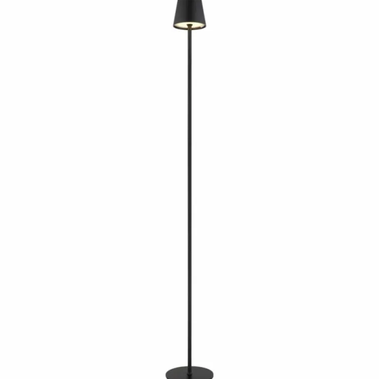Vannie Lampadaire Luminaires Globo Lighting LED Noir, 1 lumière