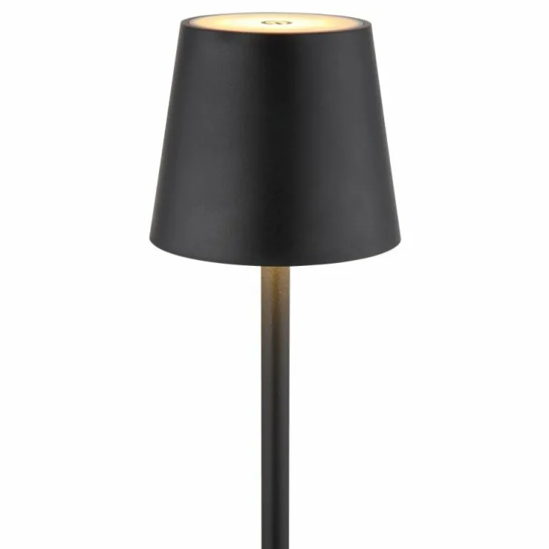 Vannie Lampadaire Luminaires Globo Lighting LED Noir, 1 lumière