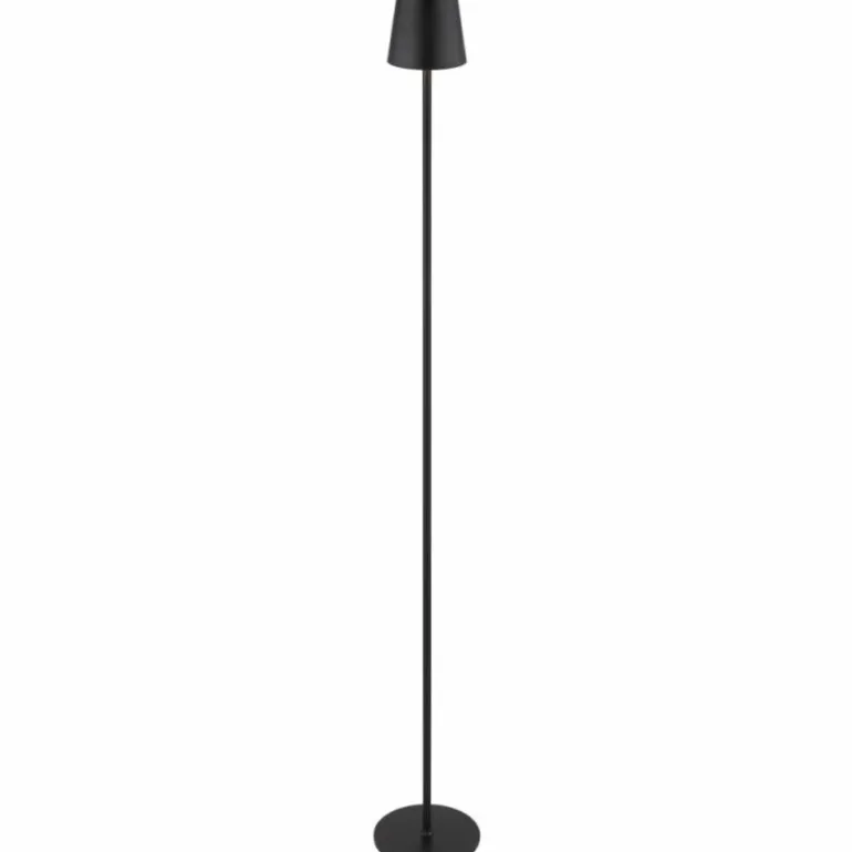 Vannie Lampadaire Luminaires Globo Lighting LED Noir, 1 lumière