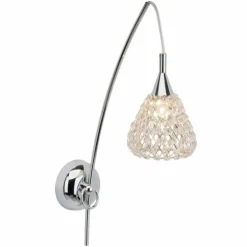 VEGAS Brilliant Applique murale Chrome, 1 lumière