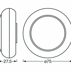 veilleuse LEDVANCE DO-IT Blanc, 1 lumière, Télécommandes, Changeur de couleurs