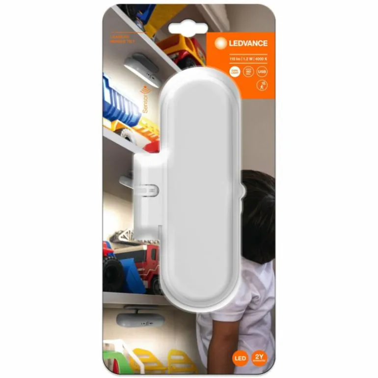 veilleuse LEDVANCE LINEAR Blanc, 1 lumière, Détecteur de mouvement