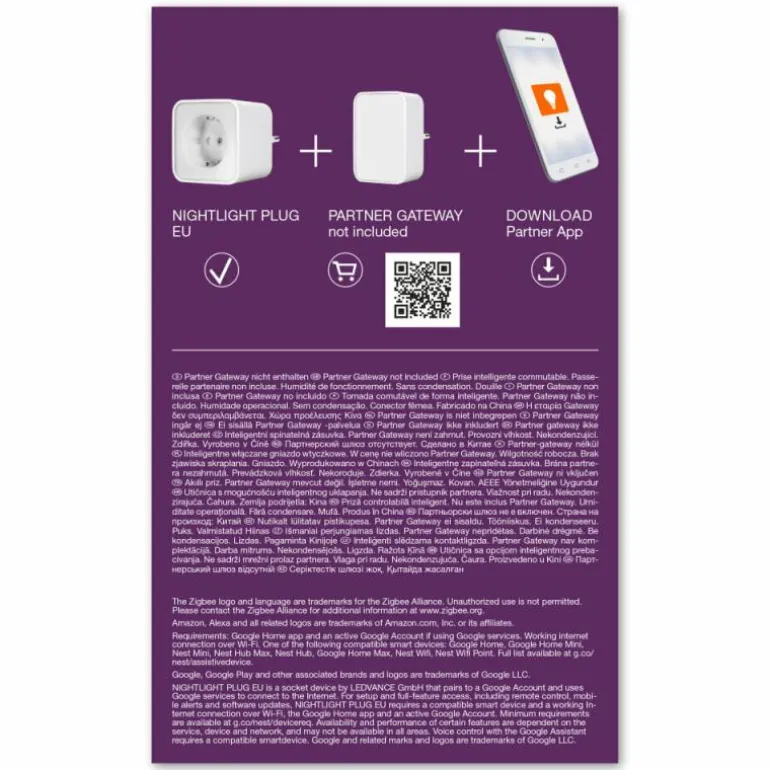 veilleuse LEDVANCE Smart+ Blanc