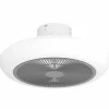 Ventilateur de plafond Eglo SAYULITA LED Gris, Blanc, 3 lumières