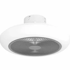 Ventilateur de plafond Eglo SAYULITA LED Gris, Blanc, 3 lumières