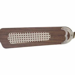 Ventilateur de plafond Globo Champion Vieux laiton, Bois foncé, 1 lumière