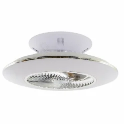 Ventilateur de plafond Globo KELLO LED Blanc, 1 lumière