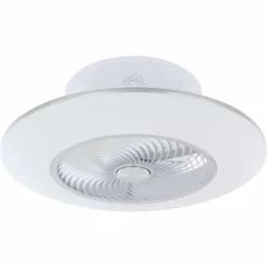 Ventilateur de plafond Globo KELLO LED Blanc, 1 lumière