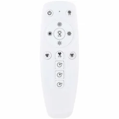 Ventilateur de plafond Globo KELLO LED Blanc, 1 lumière