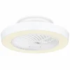 Ventilateur de plafond Globo DOMEY LED Blanc, 1 lumière, Télécommandes
