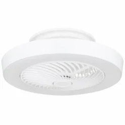 Ventilateur de plafond Globo DOMEY LED Blanc, 1 lumière, Télécommandes
