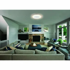 Ventilateur de plafond LEDVANCE Smart Blanc, 1 lumière, Télécommandes