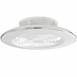 Ventilateur de plafond Mantra ALISIO LED Blanc, 1 lumière, Télécommandes