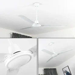 Ventilateur de plafond Nerja Blanc