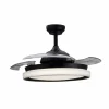 Ventilateur de plafond Philips Bliss LED Noir, 2 lumières
