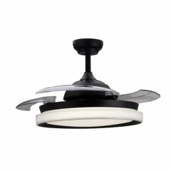 Ventilateur de plafond Philips Bliss LED Noir, 2 lumières