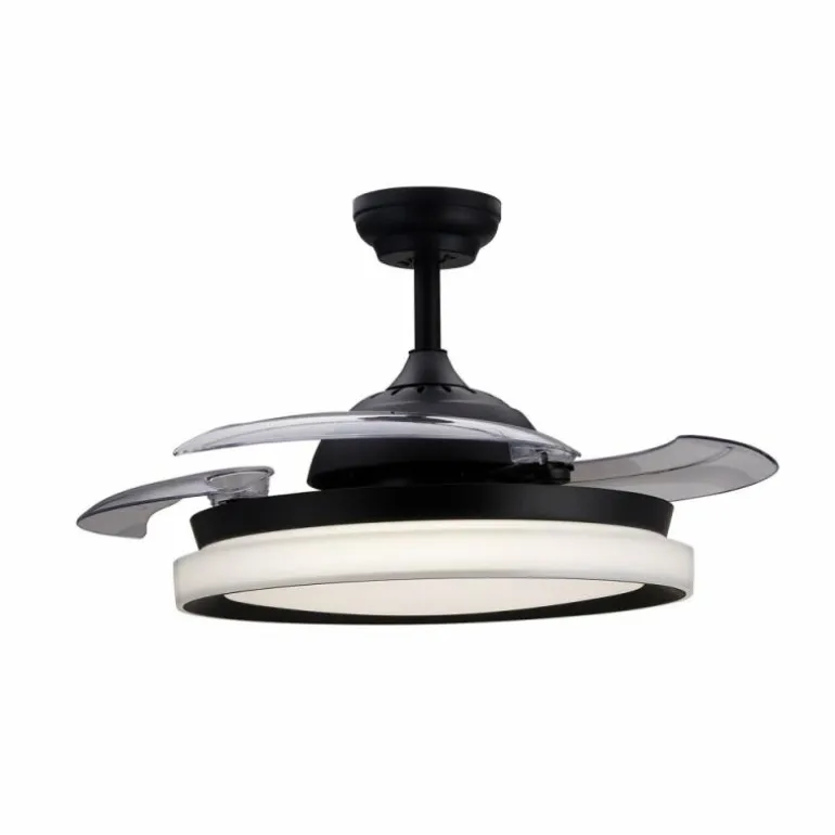 Ventilateur de plafond Philips Bliss LED Noir, 2 lumières