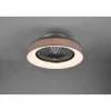 Ventilateur de plafond Reality Farsund LED Gris, 1 lumière, Télécommandes