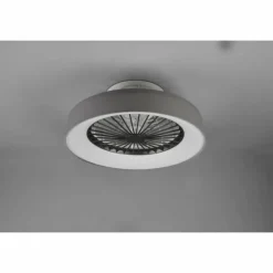 Ventilateur de plafond Reality Farsund LED Gris, 1 lumière, Télécommandes
