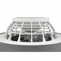 Ventilateur de plafond Reality Farsund LED Gris, 1 lumière, Télécommandes