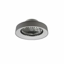 Ventilateur de plafond Reality Farsund LED Gris, 1 lumière, Télécommandes
