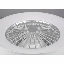 Ventilateur de plafond Reality Farsund LED Blanc, 1 lumière, Télécommandes