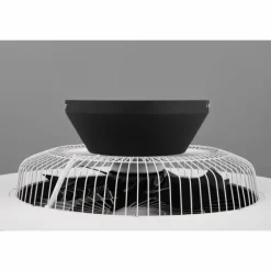 Ventilateur de plafond Reality Halmstad LED Noir, 1 lumière, Télécommandes