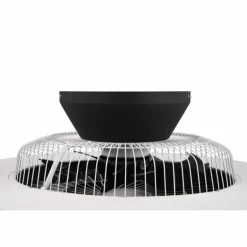Ventilateur de plafond Reality Halmstad LED Noir, 1 lumière, Télécommandes