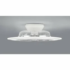 Ventilateur de plafond Reality Flaga LED Blanc, 1 lumière, Télécommandes