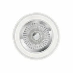 Ventilateur de plafond Reality Flaga LED Blanc, 1 lumière, Télécommandes