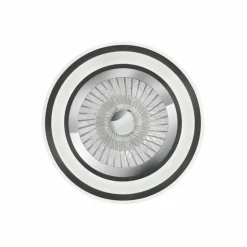 Ventilateur de plafond Reality Flaga LED Noir, 1 lumière, Télécommandes