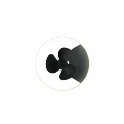 Ventilateur de plafond Reality Borgholm LED Or, Noir, 1 lumière, Télécommandes