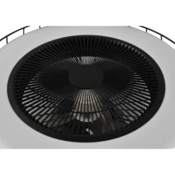 Ventilateur de plafond Reality Sandfjord LED Noir, 1 lumière, Télécommandes