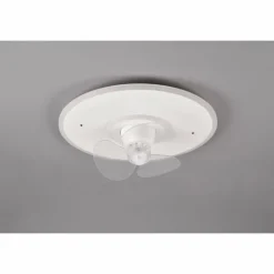 Ventilateur de plafond Reality Nybro LED Blanc, 1 lumière, Télécommandes