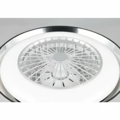 Ventilateur de plafond Reality VARBERG LED Noir, 1 lumière, Télécommandes
