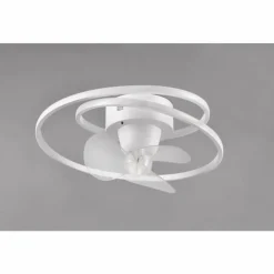 Ventilateur de plafond Reality UMEA LED Blanc, 1 lumière, Télécommandes