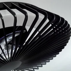 Ventilateur de plafond Rivarotta LED Blanc, 1 lumière, Télécommandes