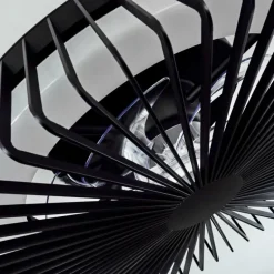 Ventilateur de plafond Rivarotta LED Blanc, 1 lumière, Télécommandes