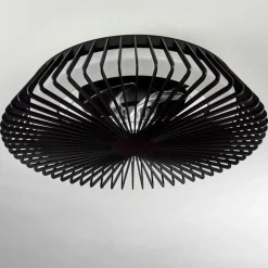 Ventilateur de plafond Rivarotta LED Blanc, 1 lumière, Télécommandes