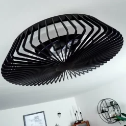 Ventilateur de plafond Rivarotta LED Blanc, 1 lumière, Télécommandes