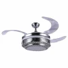 Ventilateur Globo CABRERA LED Nickel mat, 1 lumière, Télécommandes