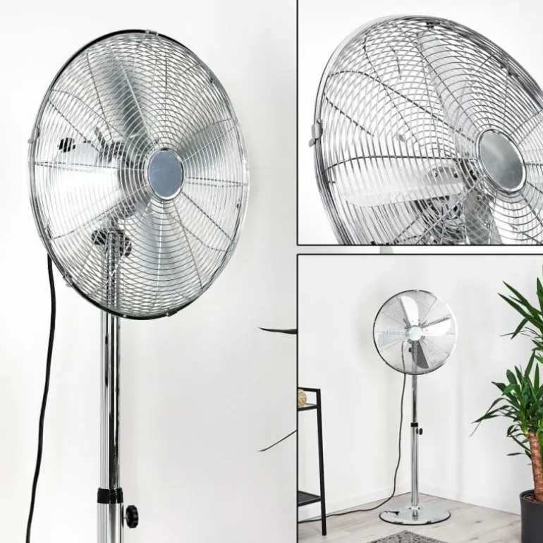 Ventilateur Mahon Chrome