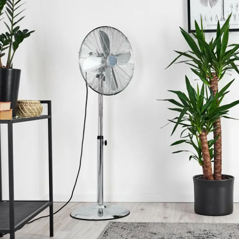 Ventilateur Mahon Chrome