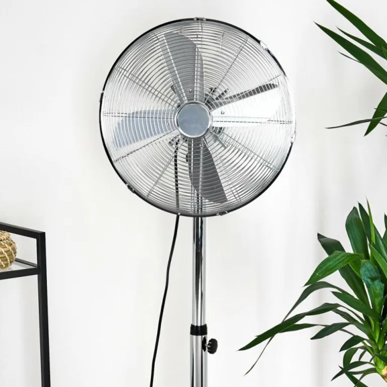 Ventilateur Mahon Chrome