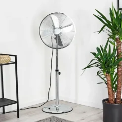 Ventilateur Mahon Chrome