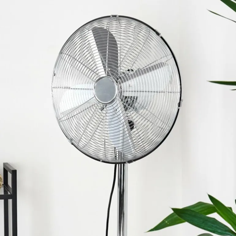 Ventilateur Mahon Chrome