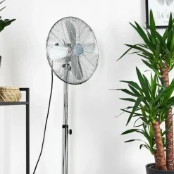 Ventilateur Mahon Chrome